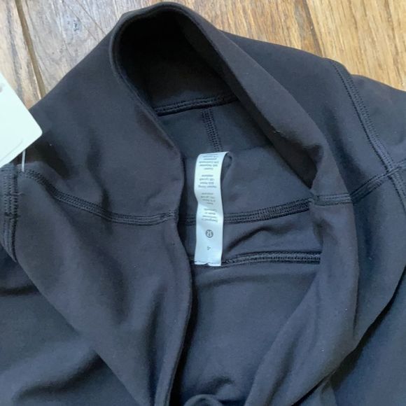 NWT LULULEMON Groove Pant Flare High Waist LEGGING Solid Black SIZE 4 Nulu ALIGN - Picture 8 of 16